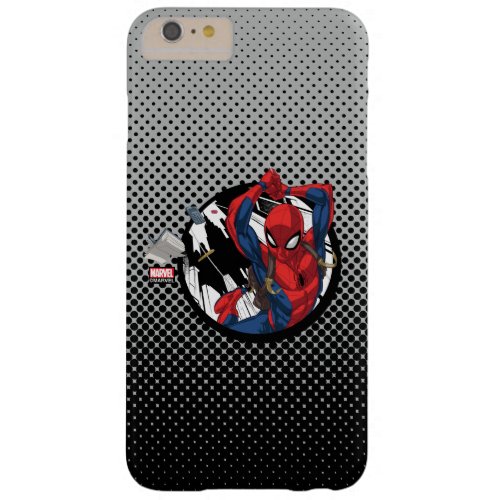 Spider_Man  Web_Swinging With Backpack Barely There iPhone 6 Plus Case