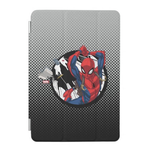 Spider_Man  Web_Swinging With Backpack iPad Mini Cover