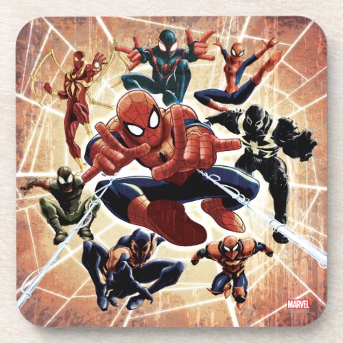Spider_Man Web Warriors Attack Drink Coaster