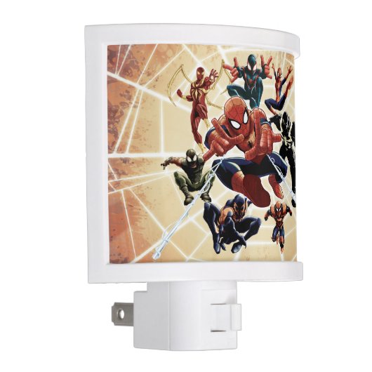 Spider-Man Web Warriors Attack Night Light (Right)