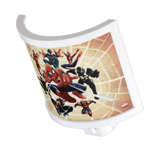 Spider-Man Web Warriors Attack Night Light (Angled)