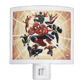 Spider-Man Web Warriors Attack Night Light (Front)