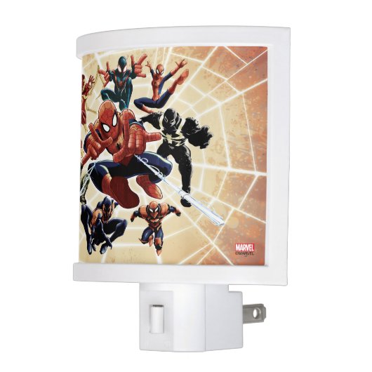 Spider-Man Web Warriors Attack Night Light (Left)