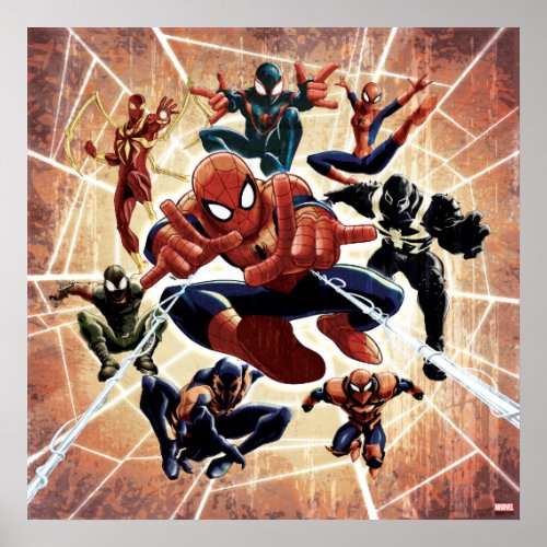 Spider_Man Web Warriors Attack Poster