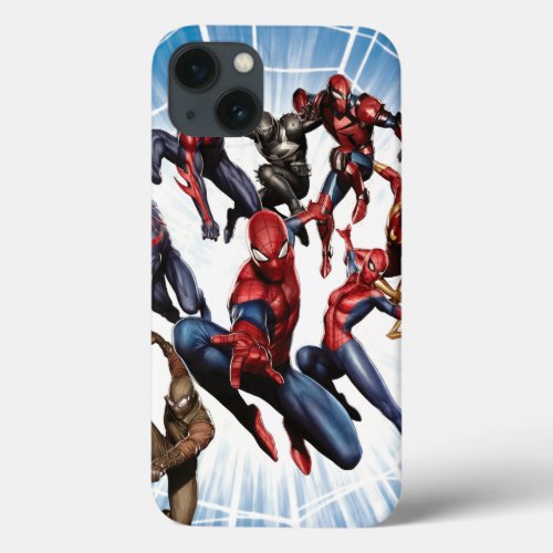 Spider_Man Web Warriors Gallery Art iPhone 13 Case