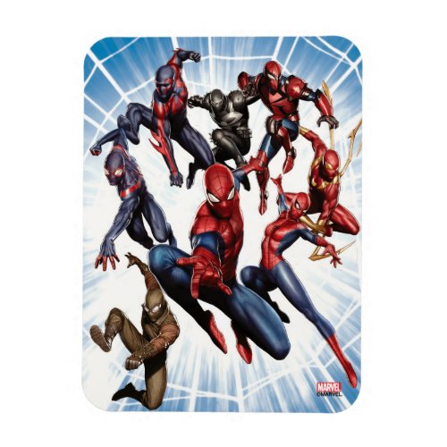 Spider_Man Web Warriors Gallery Art Magnet