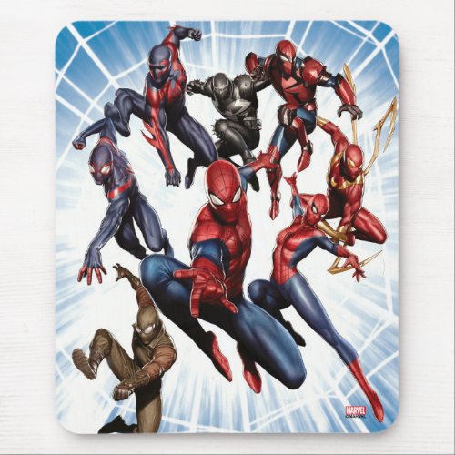 Spider_Man Web Warriors Gallery Art Mouse Pad