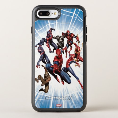 Spider_Man Web Warriors Gallery Art OtterBox Symmetry iPhone 8 Plus7 Plus Case