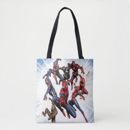 Spider_Man Web Warriors Gallery Art Tote Bag