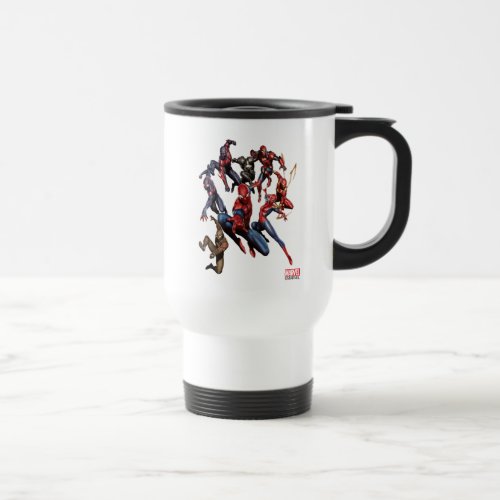 Spider_Man Web Warriors Gallery Art Travel Mug