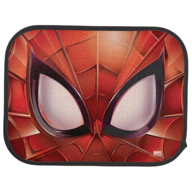 Spider-Man Webbed Mask Car Mat (Rear)