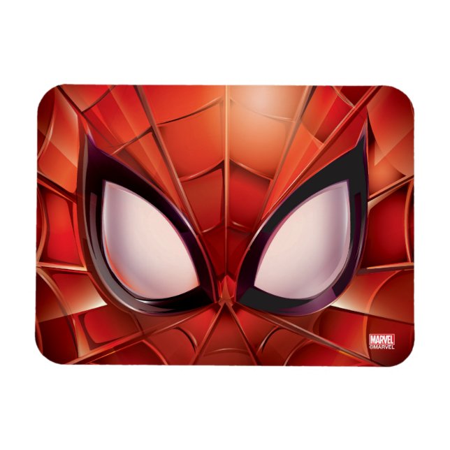 Spider-Man Webbed Mask Magnet (Horizontal)