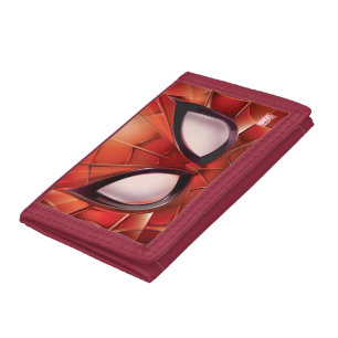 Spider-Man Webbed Mask Tri-fold Wallet