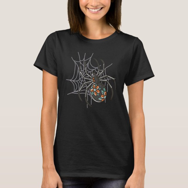 Spider Men's Animal Women's Spiders T-Shirt (Front)