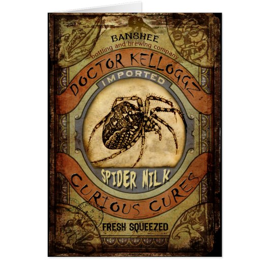Spider Milk Cards (Front)