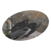 Spider-Monkey Dinner Ware Plate (Left Side)