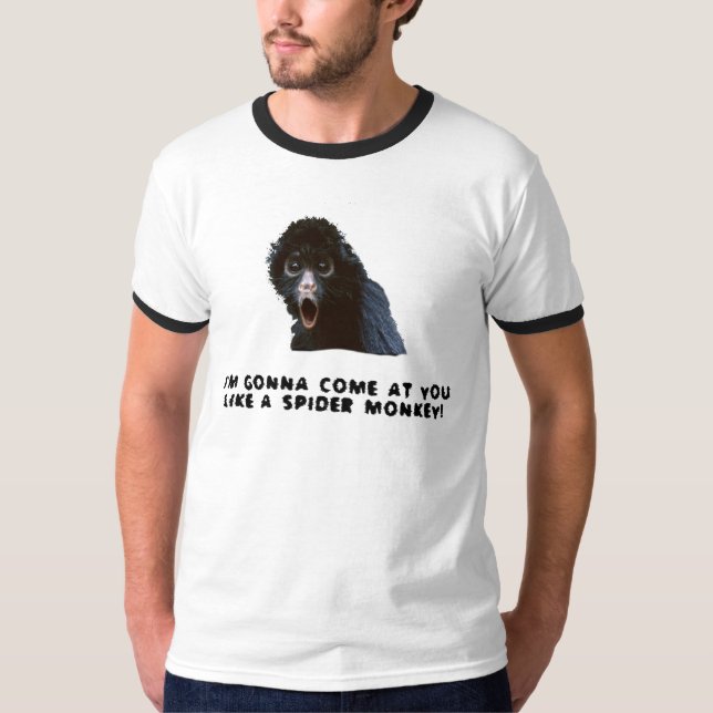 Spider Monkey T-Shirt (Front)