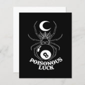 Spider Moon Poisonous Luck (Front/Back)