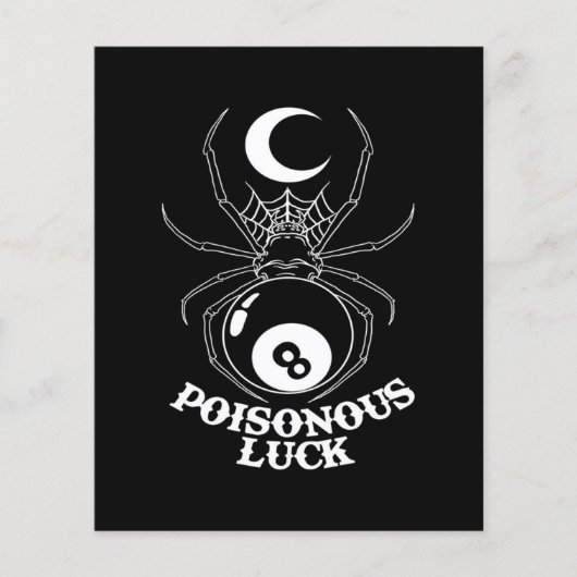 Spider Moon Poisonous Luck (Front)