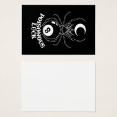 Spider Moon Poisonous Luck (Front & Back)