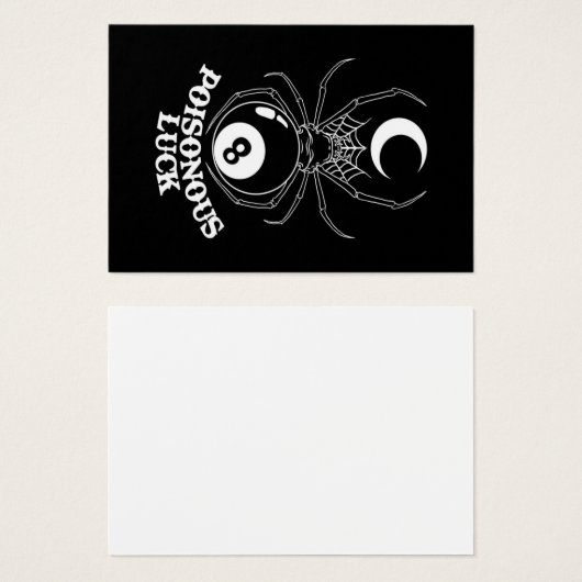 Spider Moon Poisonous Luck (Front & Back)