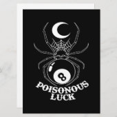 Spider Moon Poisonous Luck (Front/Back)