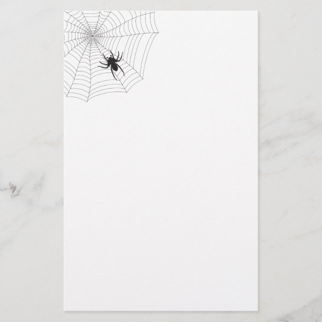 Spider net stationery (Front)