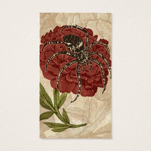 Spider On Flower (Back)