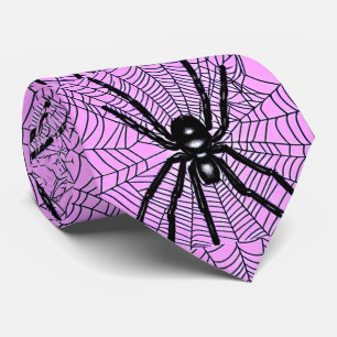 Spider on The Web  Neck Tie