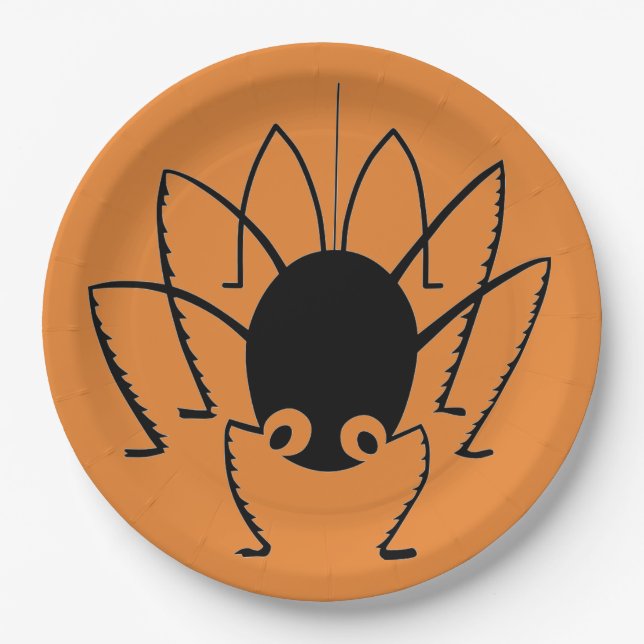 Spider Paper Plates (Front)
