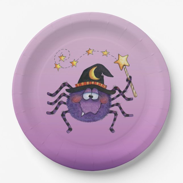 Spider Paper Plates (Front)