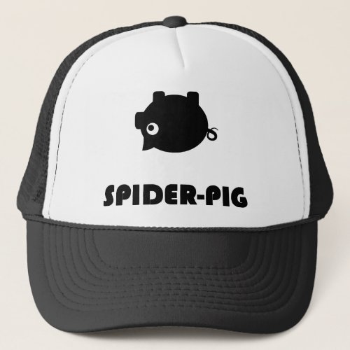 Spider_Pig Light T_shirts Trucker Hat