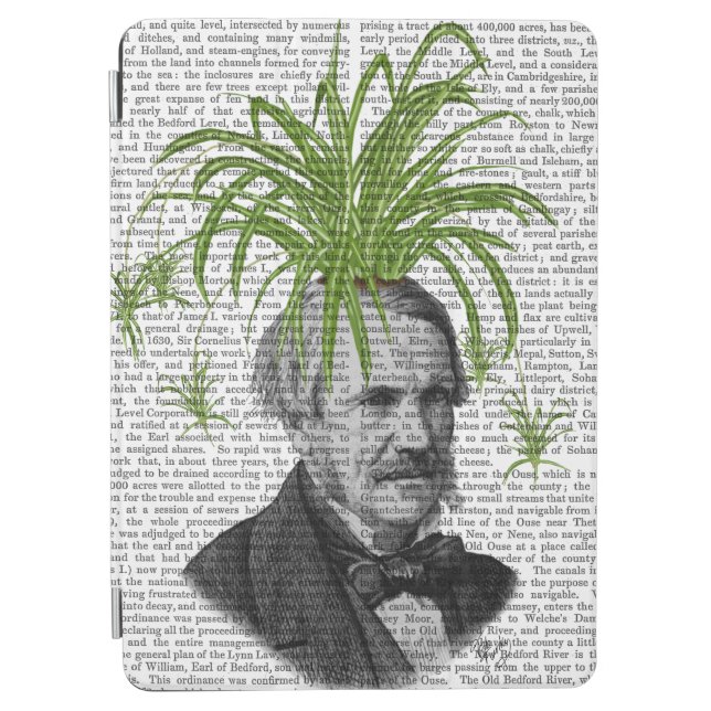 Spider Plant Head iPad Air Cover (Front)