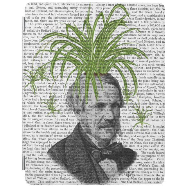 Spider Plant Head iPad Air Cover (Front)