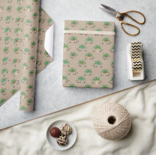Spider Plant Wrapping Paper