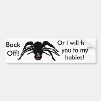 Spider Products Bumper Sticker