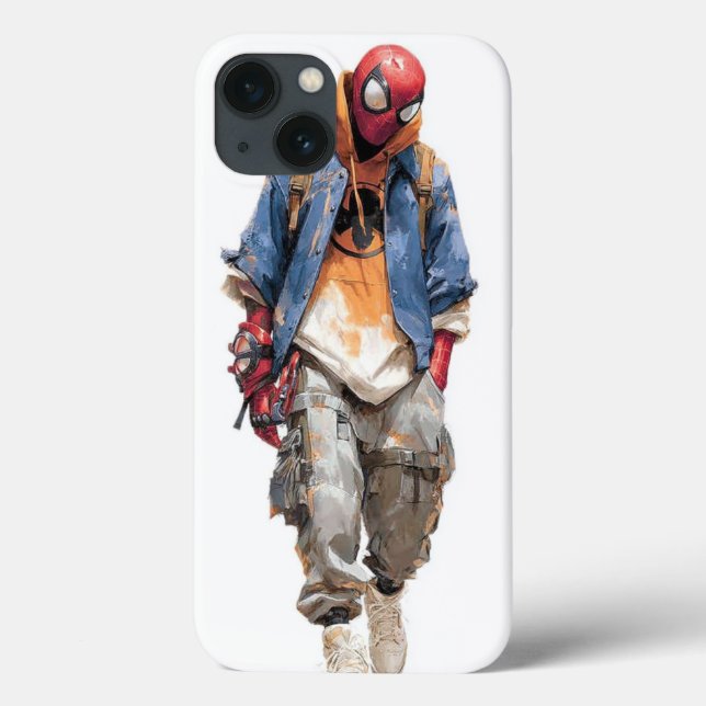 Spider-Punk: Urban Streetwear Case (Back)