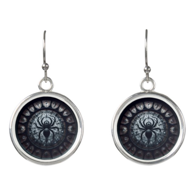 Spider Queen Earrings (Front)
