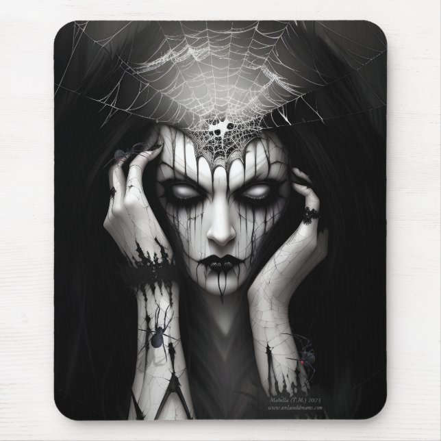 Spider Queen Mouse Pad (Front)