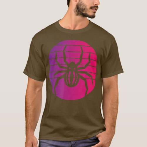 Spider Retro Style Vintage 8 T_Shirt