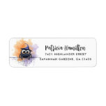 Spider Return Address Labels Halloween Spooky