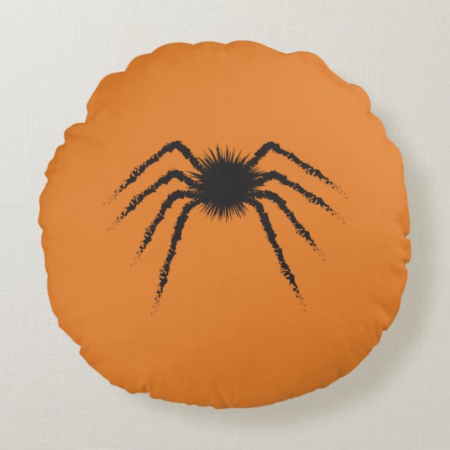 Spider Round Pillow (Front)