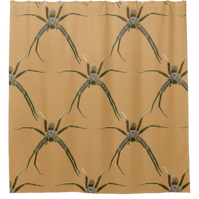 Spider Shower Curtain (Front)