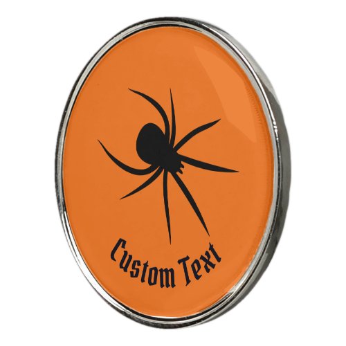 Spider Silhouette Golf Ball Marker