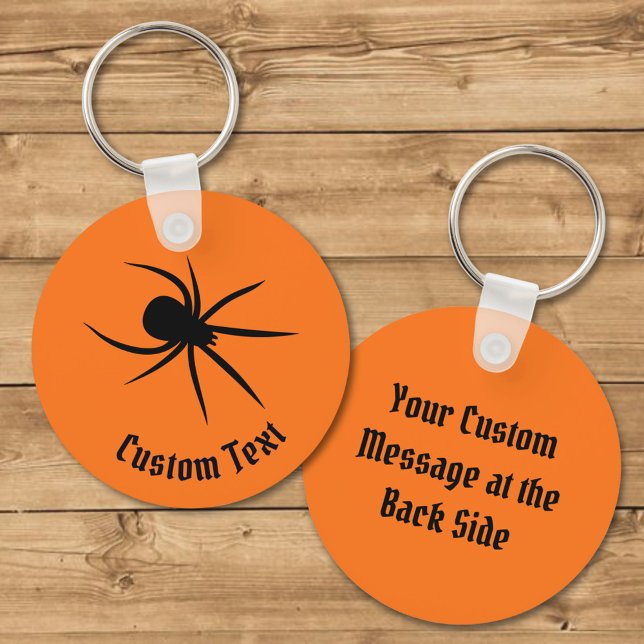 Spider Silhouette Keychain (Creator Uploaded)
