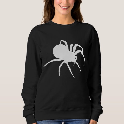 spider silhouette sweatshirt