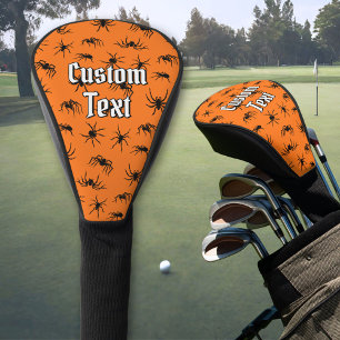 Spider Silhouettes Pattern Golf Head Cover