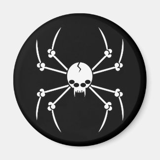 Spider Skull Magnet