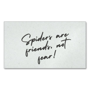 Spider Spirit – Bold Nature-Inspired Design Watch Business Card Magnet