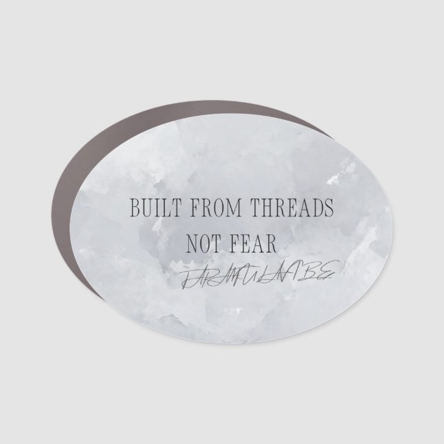 Spider Spirit – Bold Nature-Inspired Design Watch Car Magnet (Front)